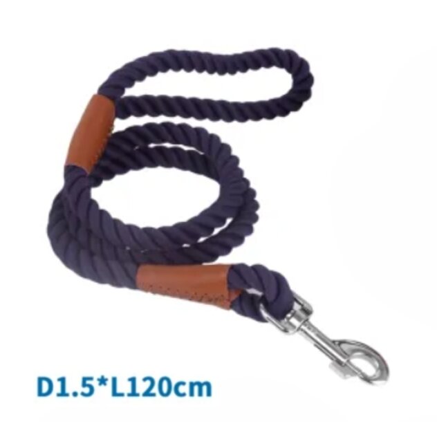 vodítko lanové modré-